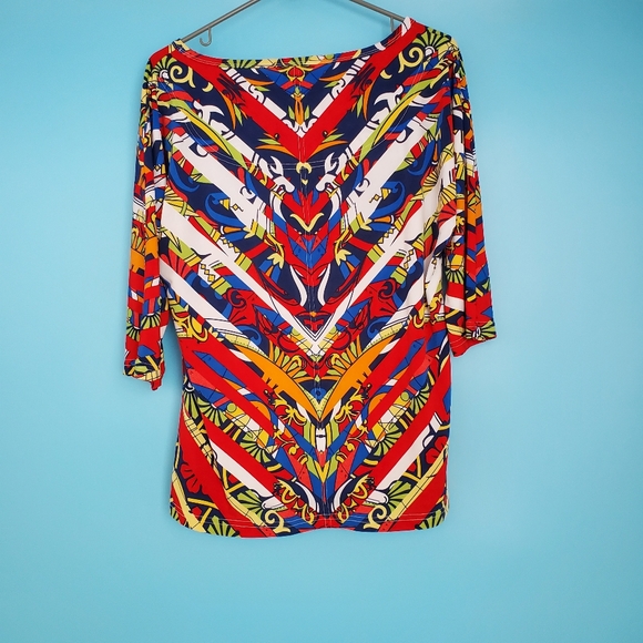 Multiples Size Small 3/4 Sleeve Blouse - Picture 3 of 6